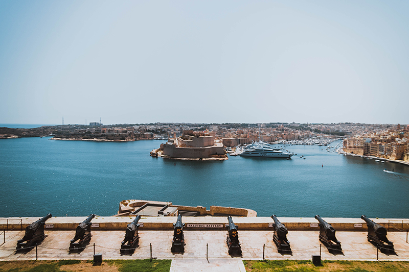 View of Valletta from Sliema